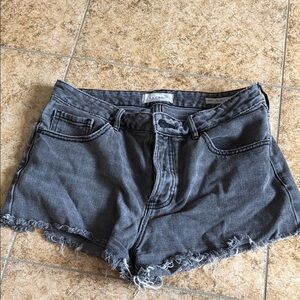 PacSun Dark Gray Jean Shorts (see photos)